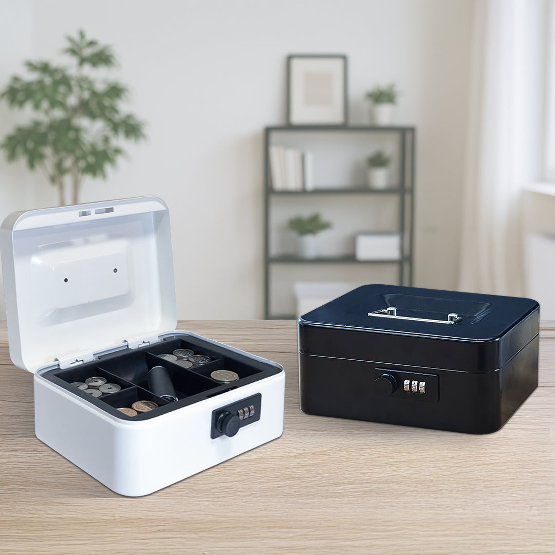 VOICE ダイヤルロック式 手提げ金庫